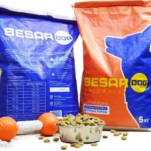 Полнорационный Корм для собак Бесар (BESAR), 15 кг