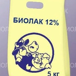 Заменитель цельного молока (ЗЦМ) 12% "Биолак" 5кг