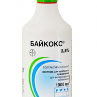 Байкокс 2,5%, раствор для орального применения, 1000 мл