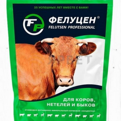 УВМКК Фелуцен К1-2 для коров, быков, нетелей в гранулах 3 кг