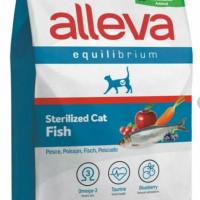Корм Аллева Эквилибриум для кастрированных котов и стерилизованных кошек, с рыбой 1,5 кг