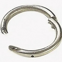 Носовое кольцо для быка из никеля, 50 мм