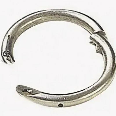 Носовое кольцо для быка из никеля, 52-54 мм