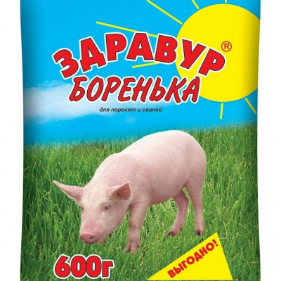 Премикс Здравур Боренька 600 г